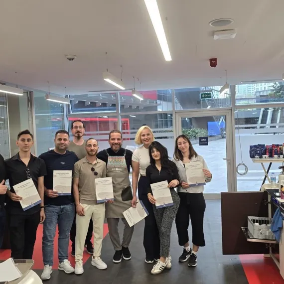 Lavazza & Istambulstok - New Maslak 42 Center'da Başarılı Eğitim Oturumları