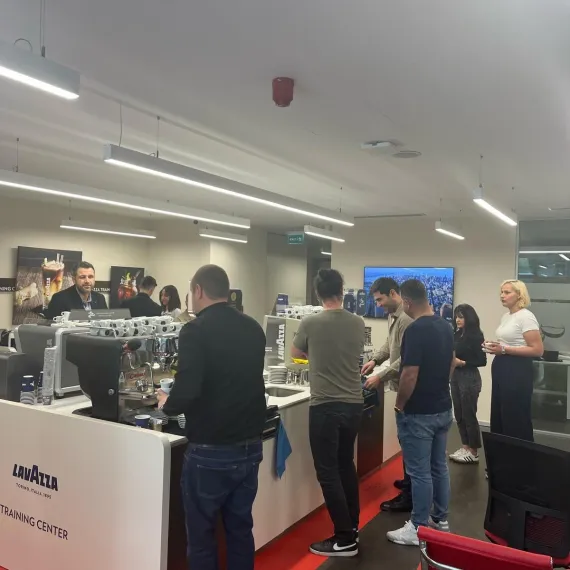 Lavazza & Istambulstok - New Maslak 42 Center'da Başarılı Eğitim Oturumları
